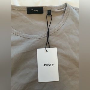 Theory beige t shirt